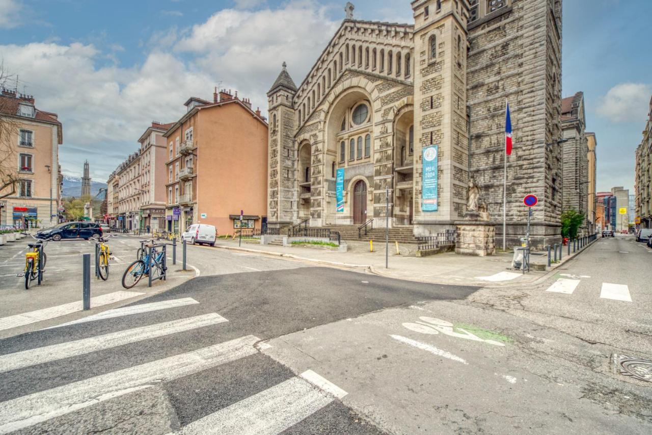 Le Strasbourg - Centre Ville - Climatisation Гренобль Экстерьер фото